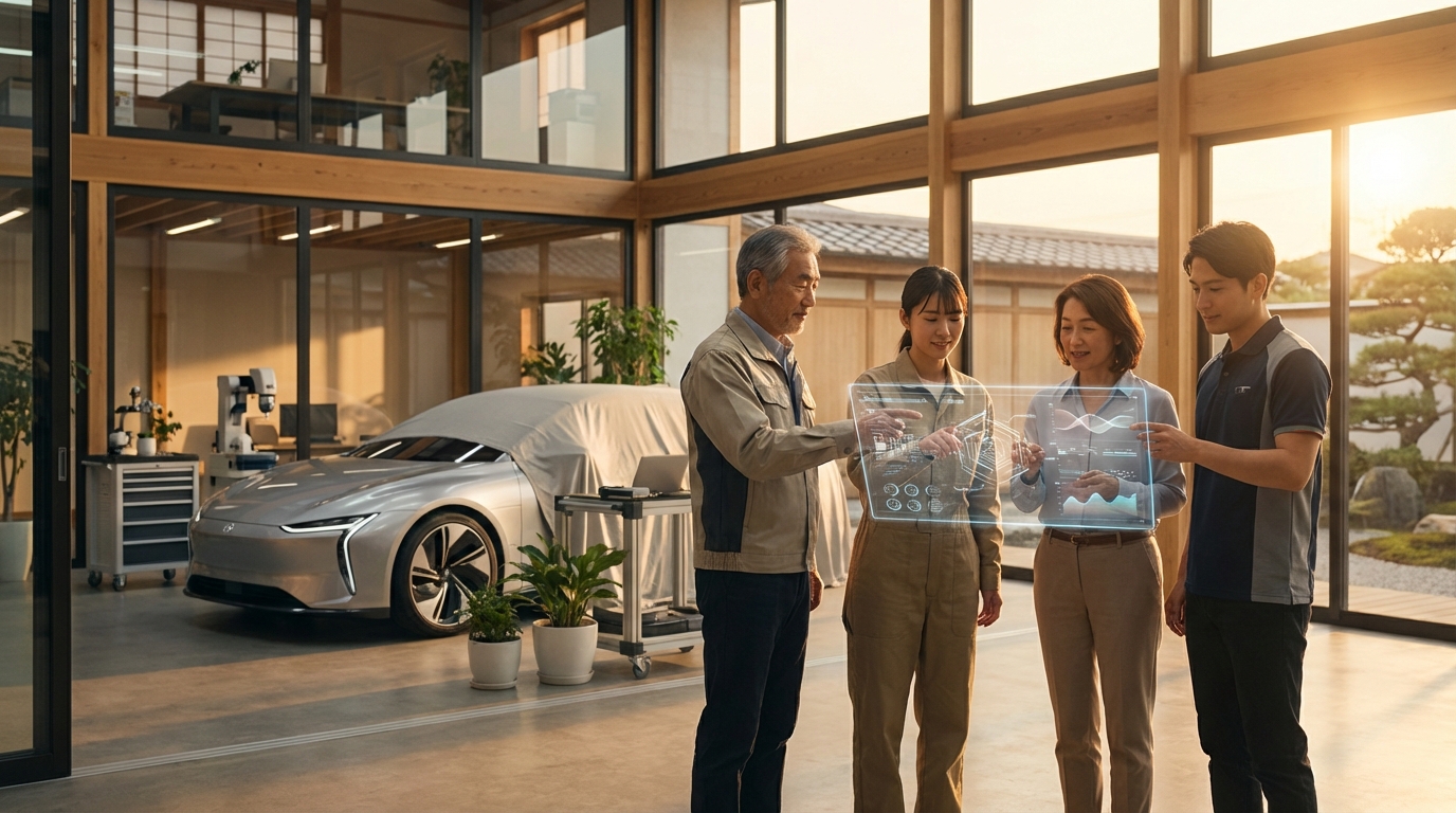 自動車業界 日本を良くする 挑戦 - 1