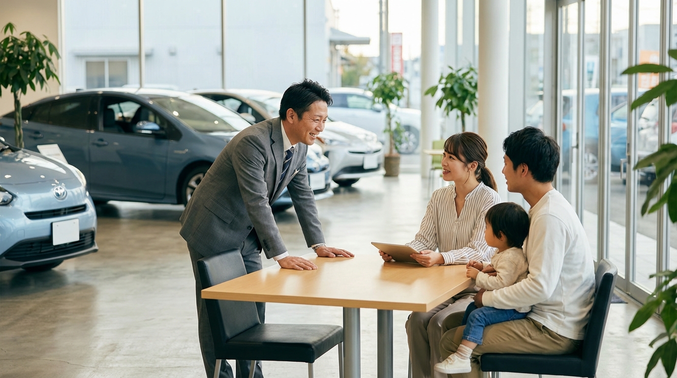 絆を深める 自動車販売 - 1