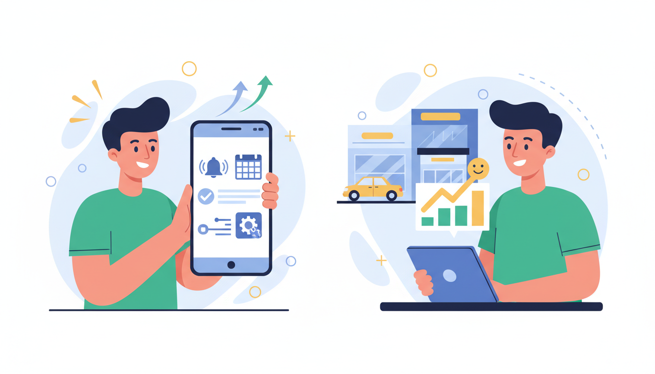 車業界 アプリ 独自開発 ストーリー - 2