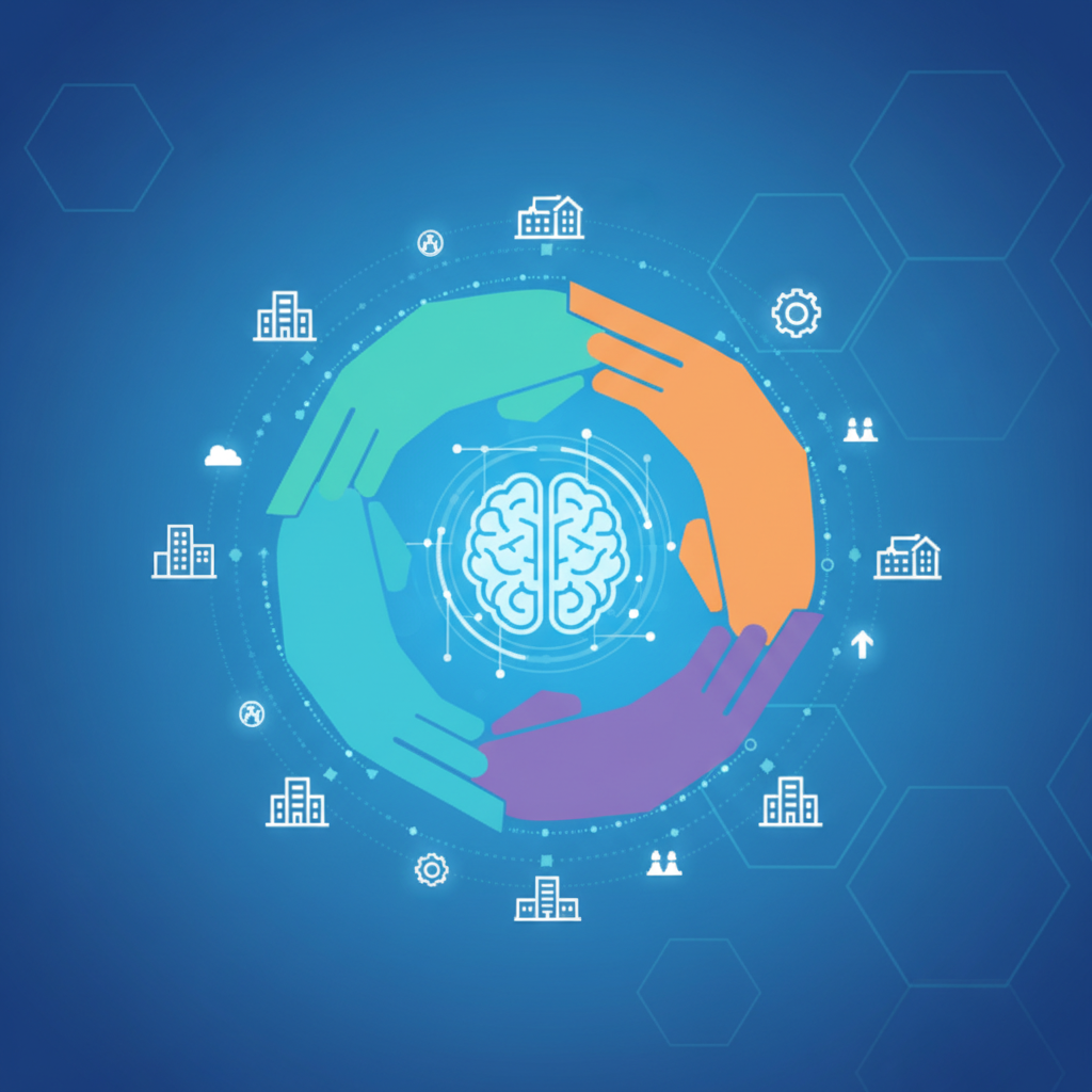 自社だけでなく、他業種や同業者と手を取り合い（パワーチーム）、業界全体を良くしていくためのキーワードです。 アイキャッチ
