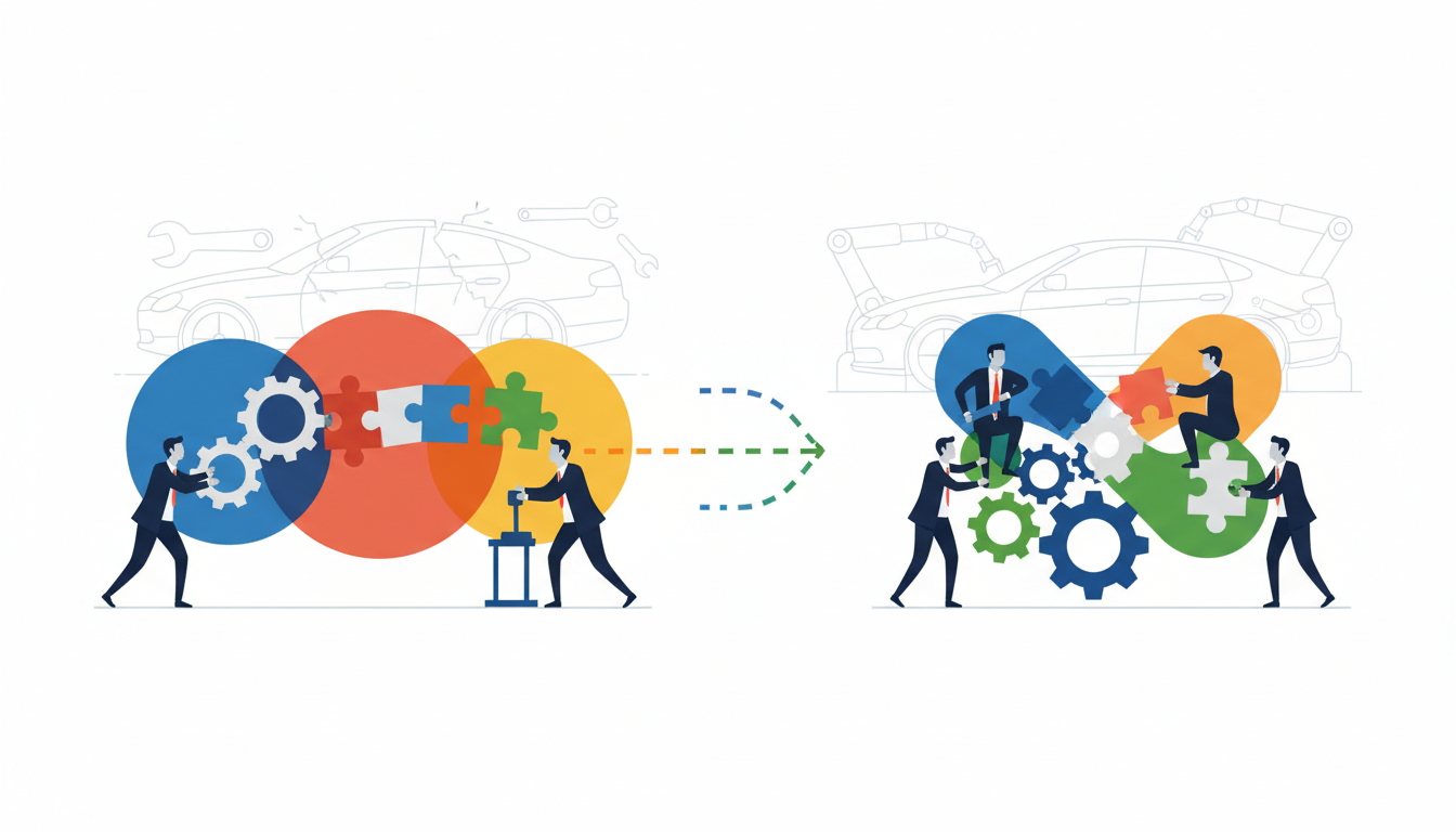 自動車業界 パワーチーム 構築 - 1