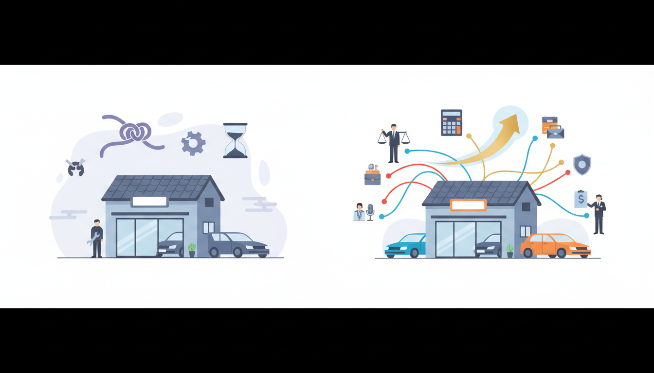 専門家 連携 車屋 サービス向上 - 1