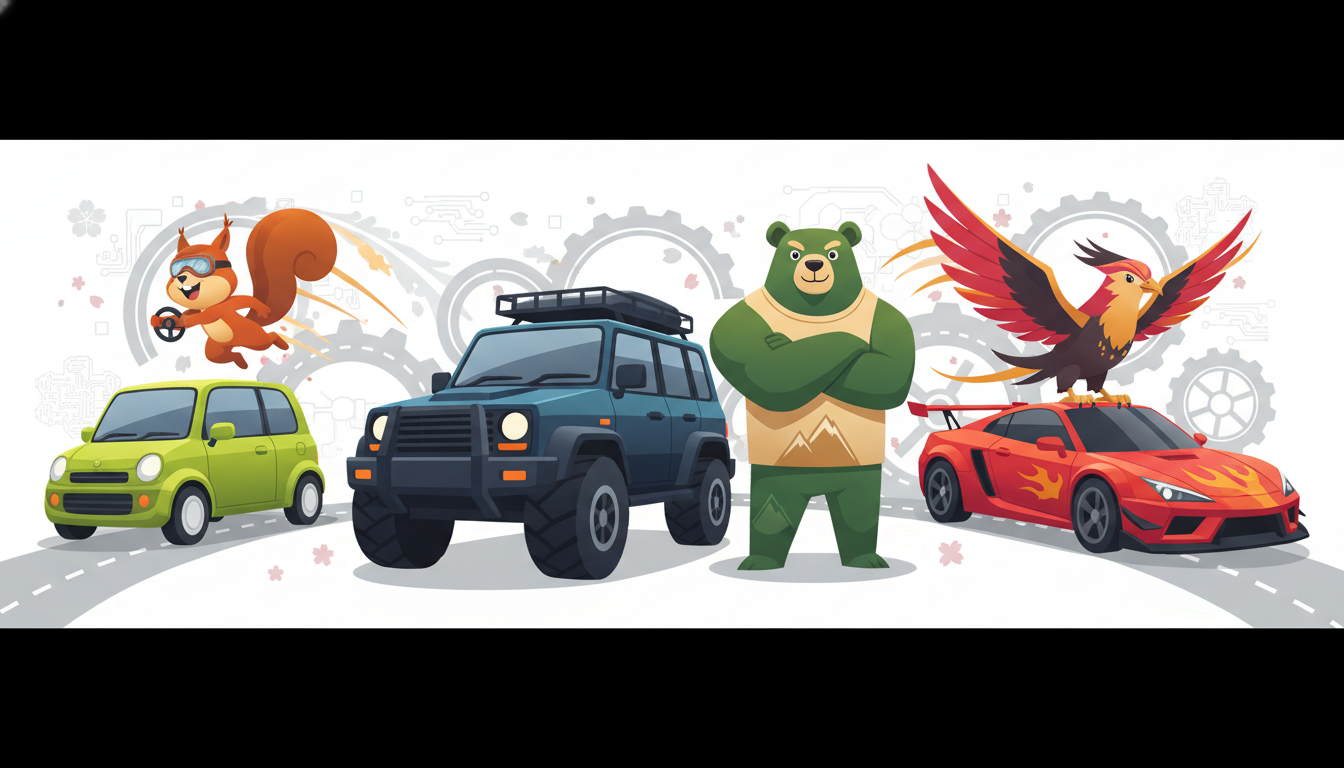 車の豆知識 キャラクター 解説 - 2