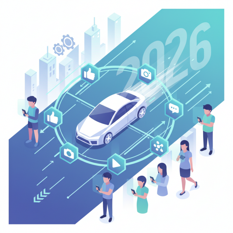 自動車業界 若年層アプローチはSNSが鍵！2026年の新戦略