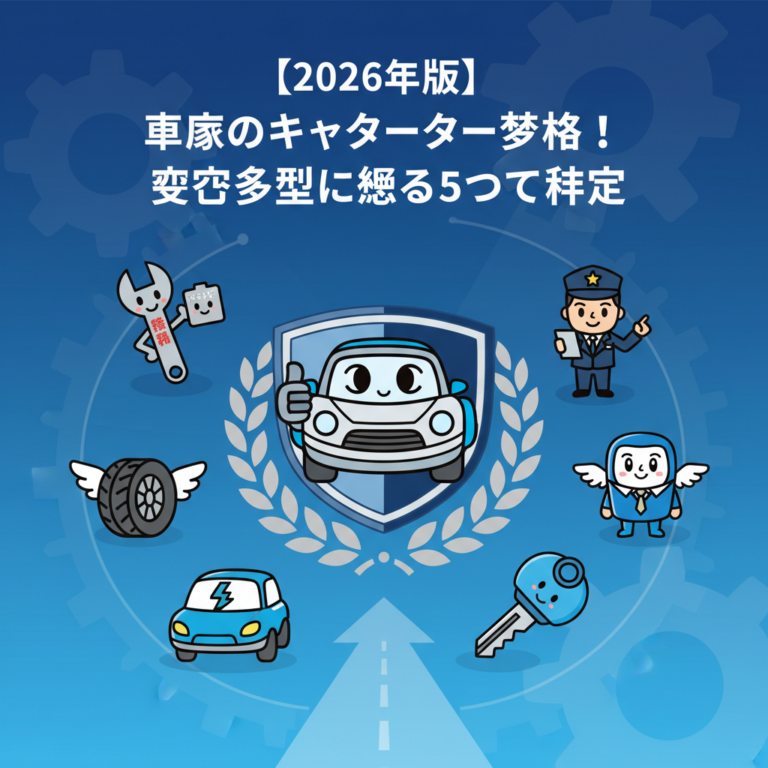【2026年版】車屋のキャラクター戦略！成功事例に学ぶ5つの秘訣